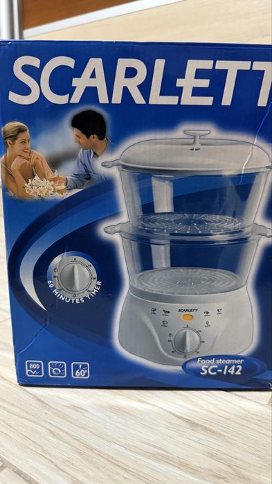 Scarlett пароварка двохярусна