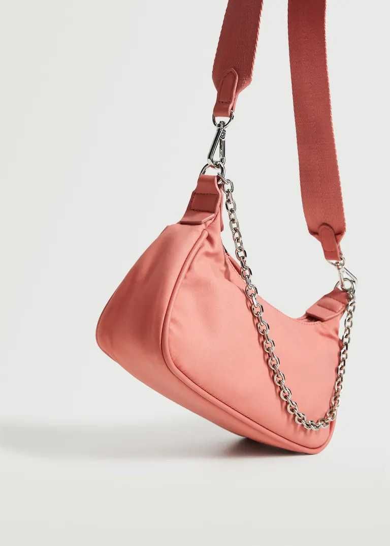 Жіноча нейлонова сумка від бренду mango , розмір onesize