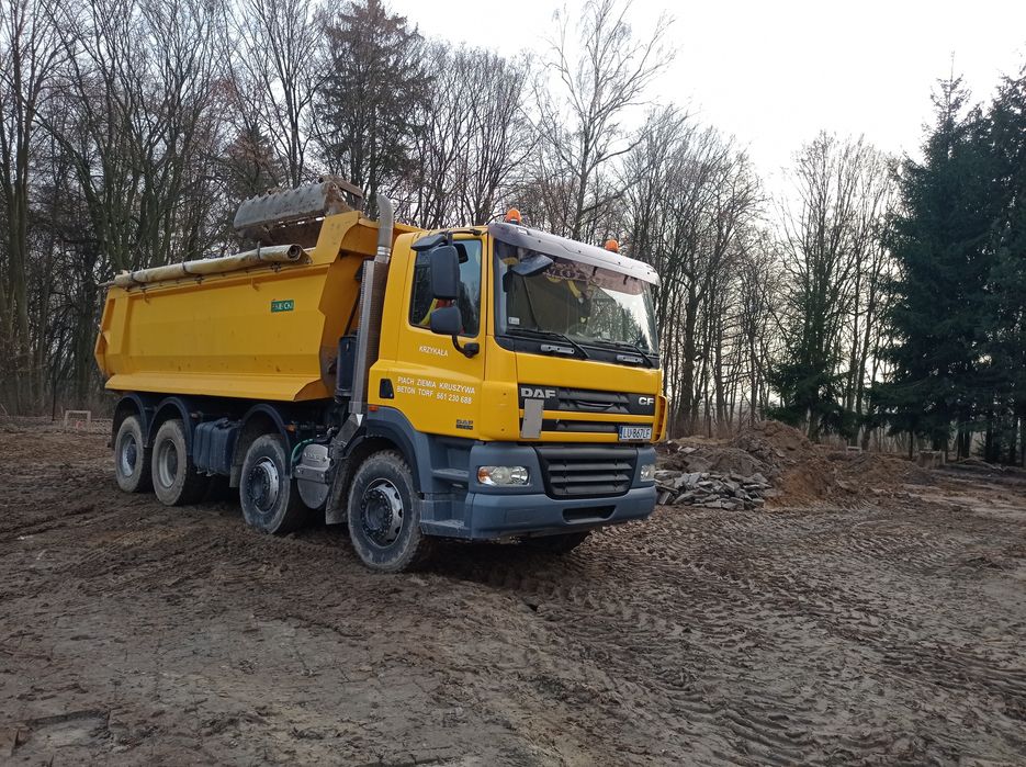 Budowa dróg, utwardzanie placów, sprzątanie działek