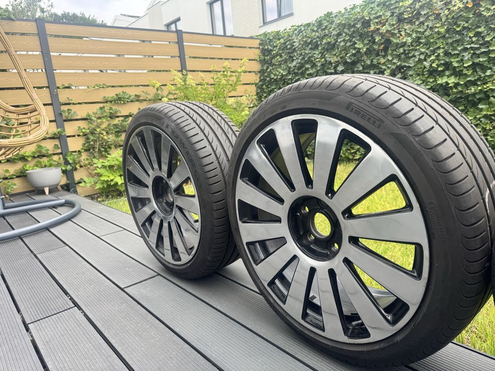 Felgi 18” słoneczka 5x112 z oponami Pirelli Audi a8 a6 a4 Skoda Vw