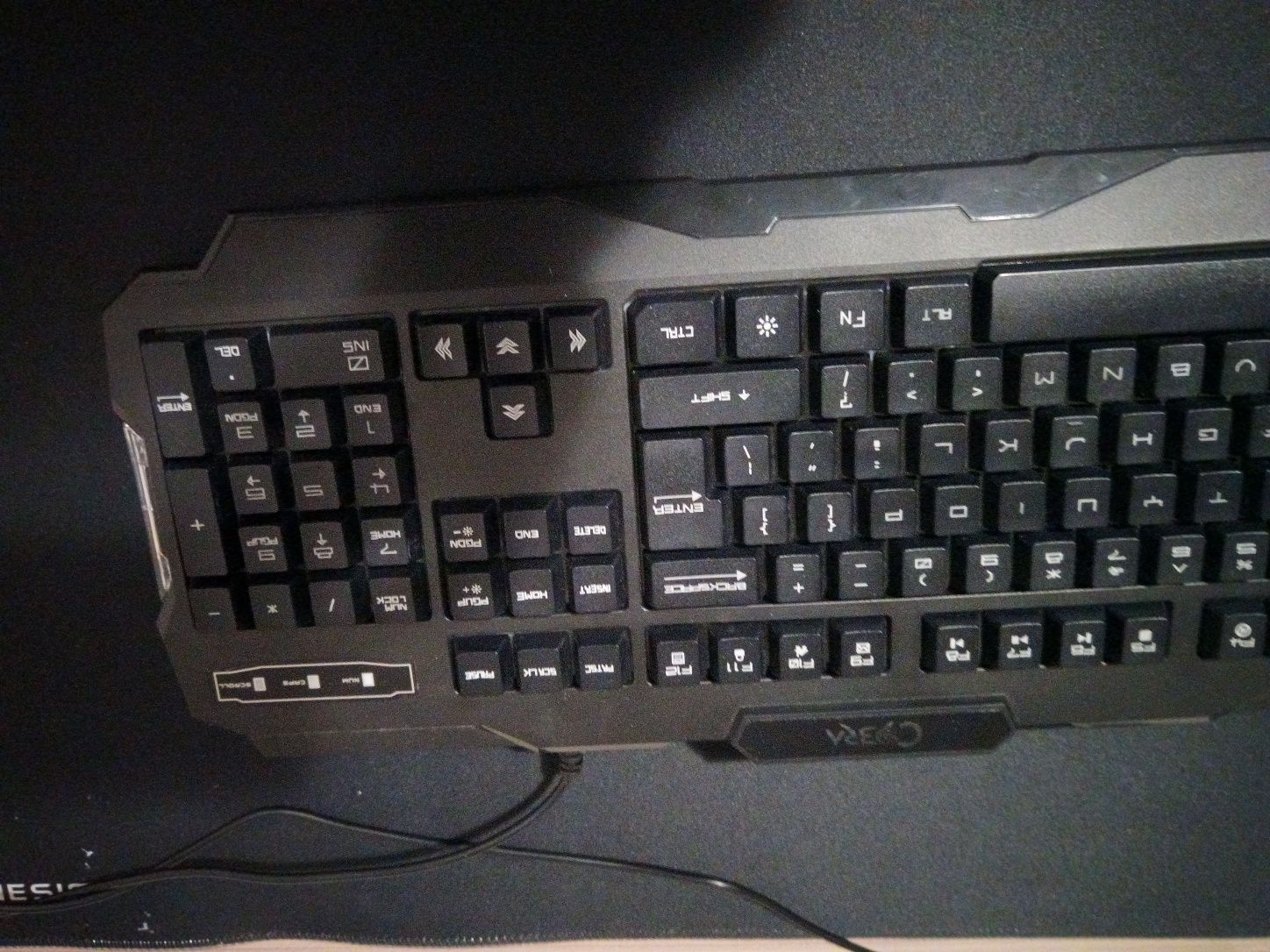 Klawiatura kremowa Cobra Gaming