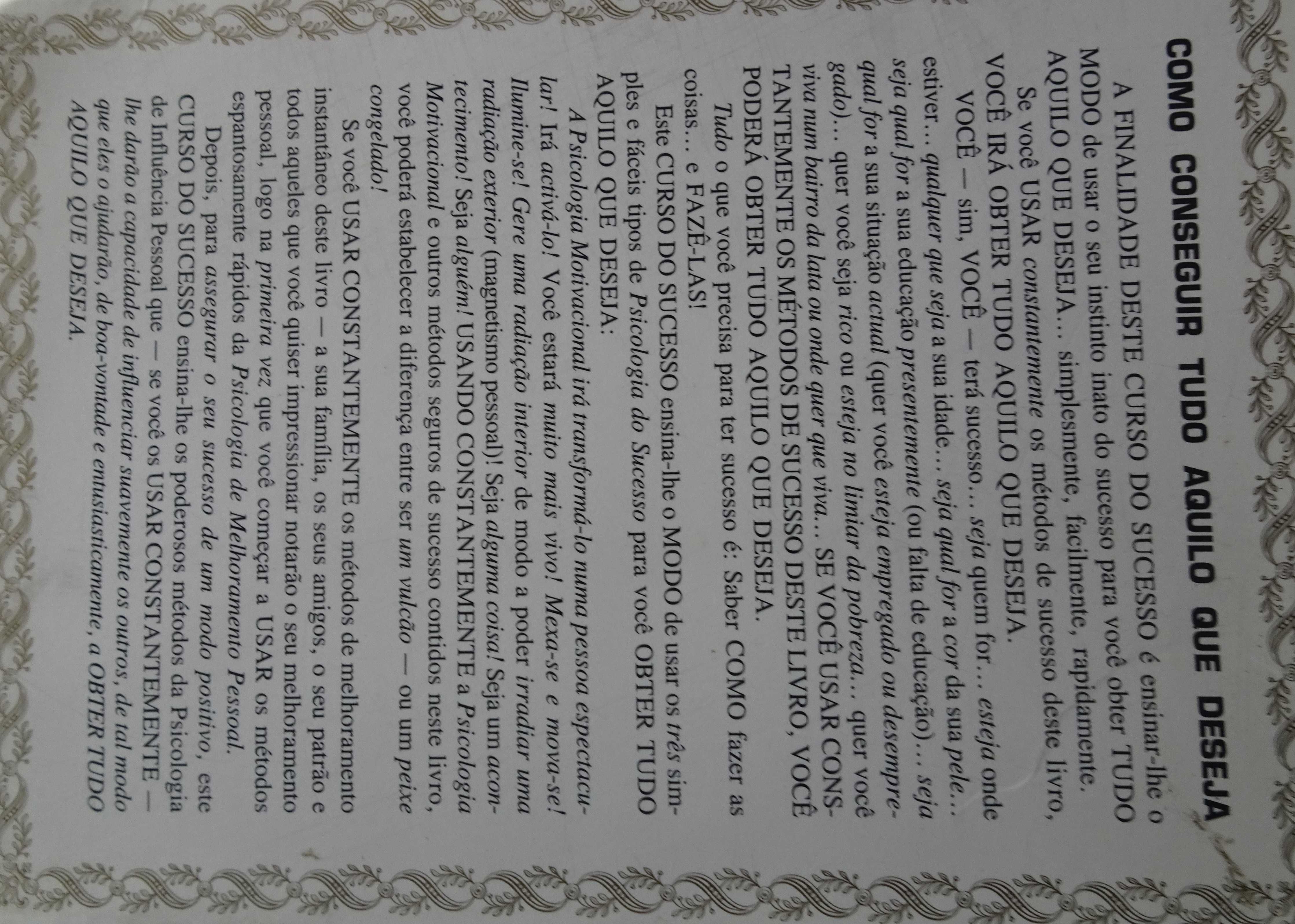 Como Conseguir Tudo Aquilo Que Deseja (Métodos Comprovados de Sucesso)