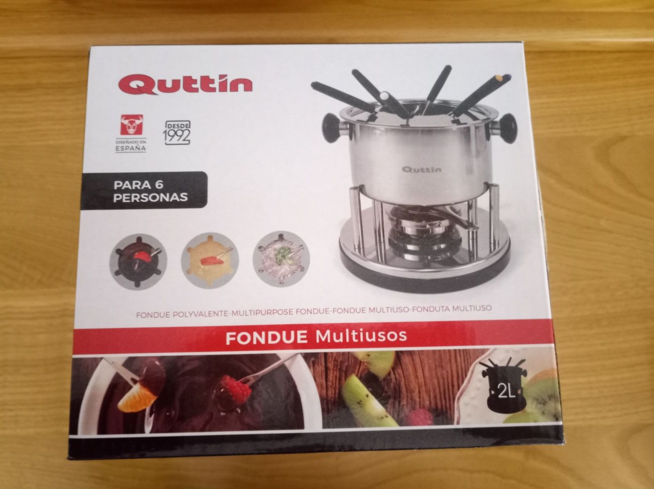 Máquina de Foundue. NOVA