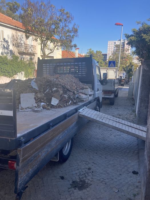entulho e entregas de material de construcao
