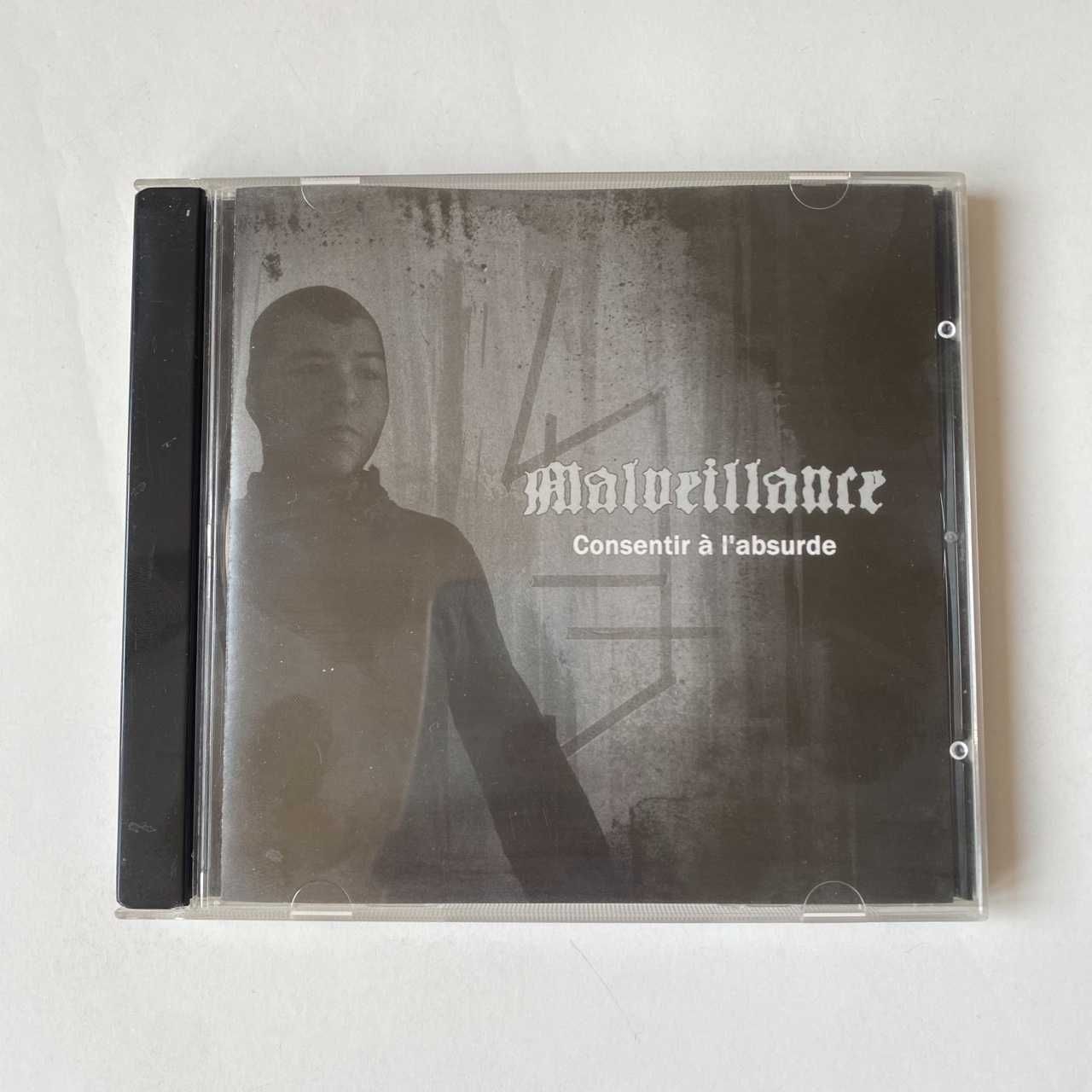 Malveillance Consentir À L'absurde CD black metal