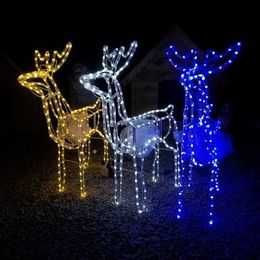 Renifer Duży XXL Flash Ruchoma Głowa