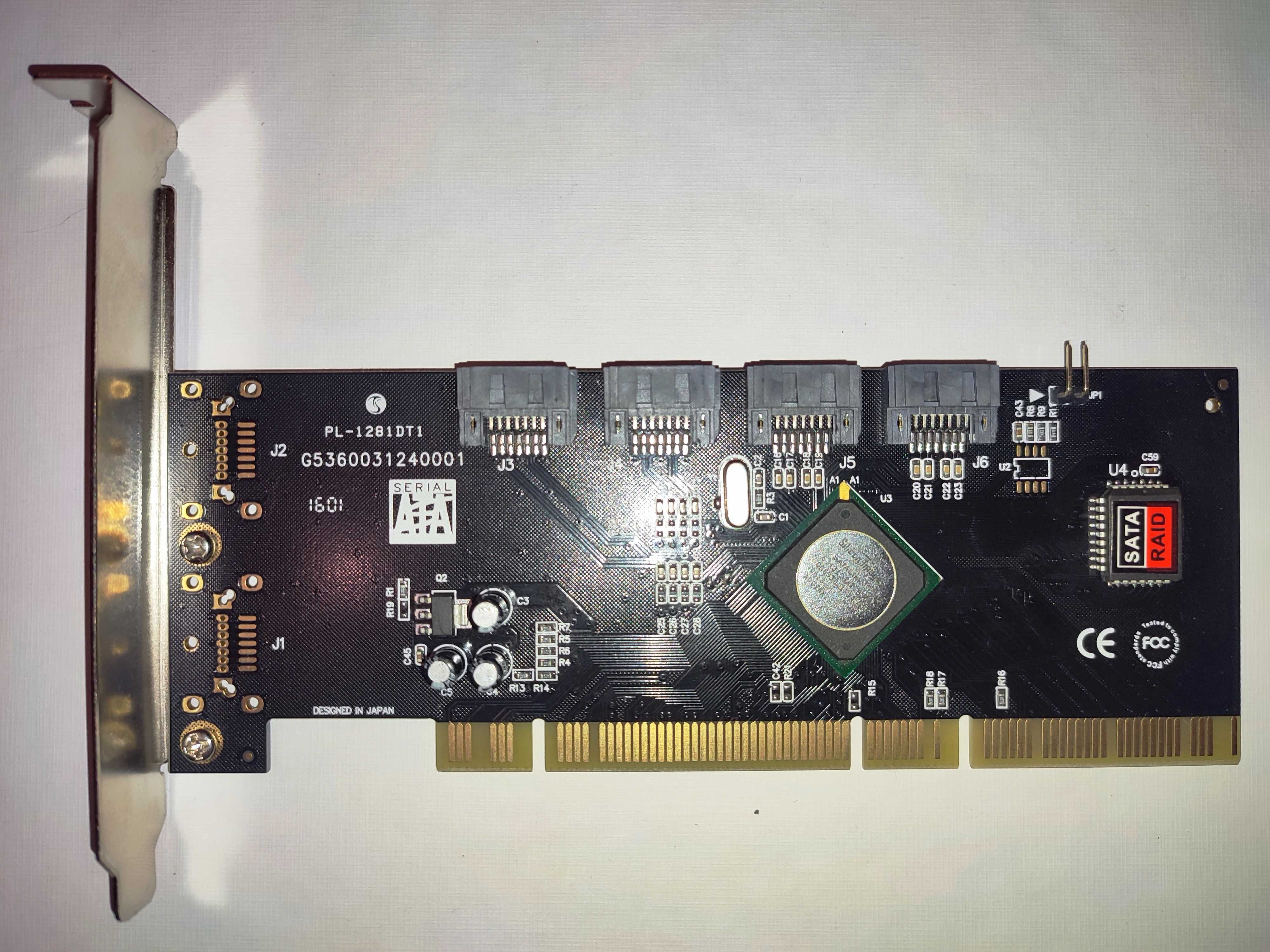 Kontroler RAID PCI 4x SATA2 3 GB/s  SYBA P/N:SY PCX40009