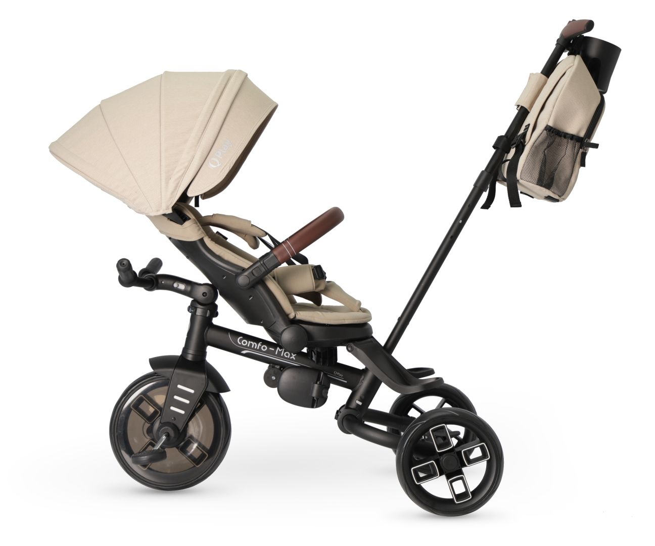 Rowerek Trójkołowy Comfo Max Beige Qplay