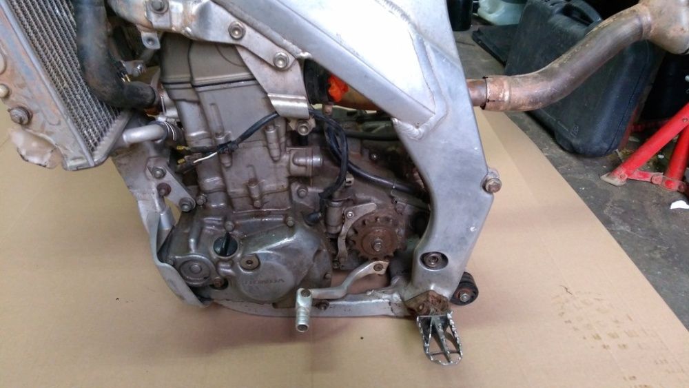 honda crf 450 wszystkie czesci kartey glowica gaznik wal kosz walek
