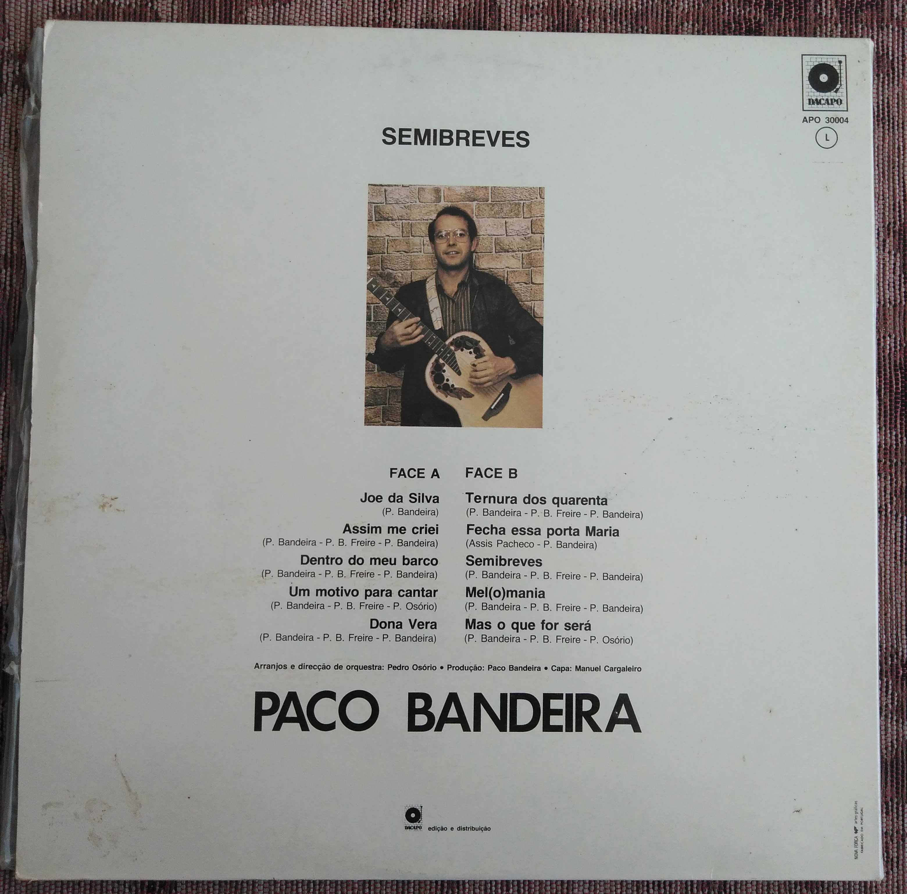 vinil: Paco Bandeira “Semibreves”