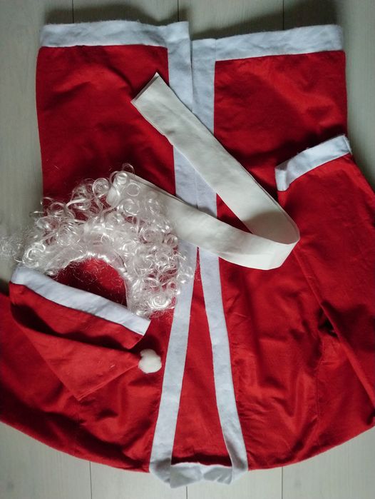 Новорічний костюм Дід Мороз Санта  M розмір