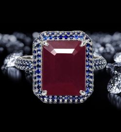 Naturalne rubiny AŻ 5-12CT diamenty różne projekty pierścionki IGI
