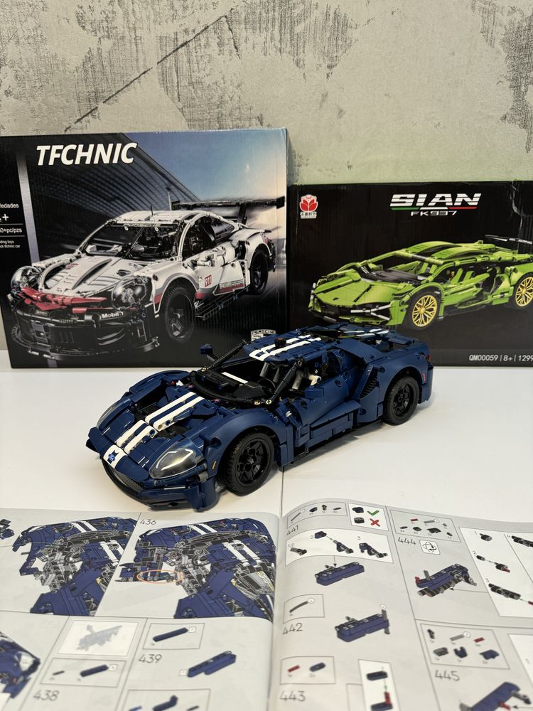 ‼️В коробці‼️ Конструктор Technic Ford GT 42154 1466 деталей