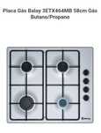 Placa de cozinha a gás butano/propano  58cm