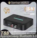 Bluetooth 5.3 аудио адаптер, приемник, ресивер aux, RCA , USB флешка