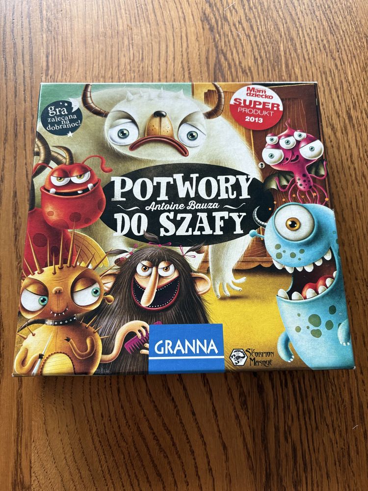 Potwory do szafy gra  Granna