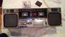 BoomBox Ghettoblaster SHARP GF 800 !