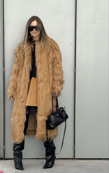 Шуба Zara Limited Edition Long