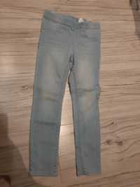 Spodnie jeans 110, miękki jeans