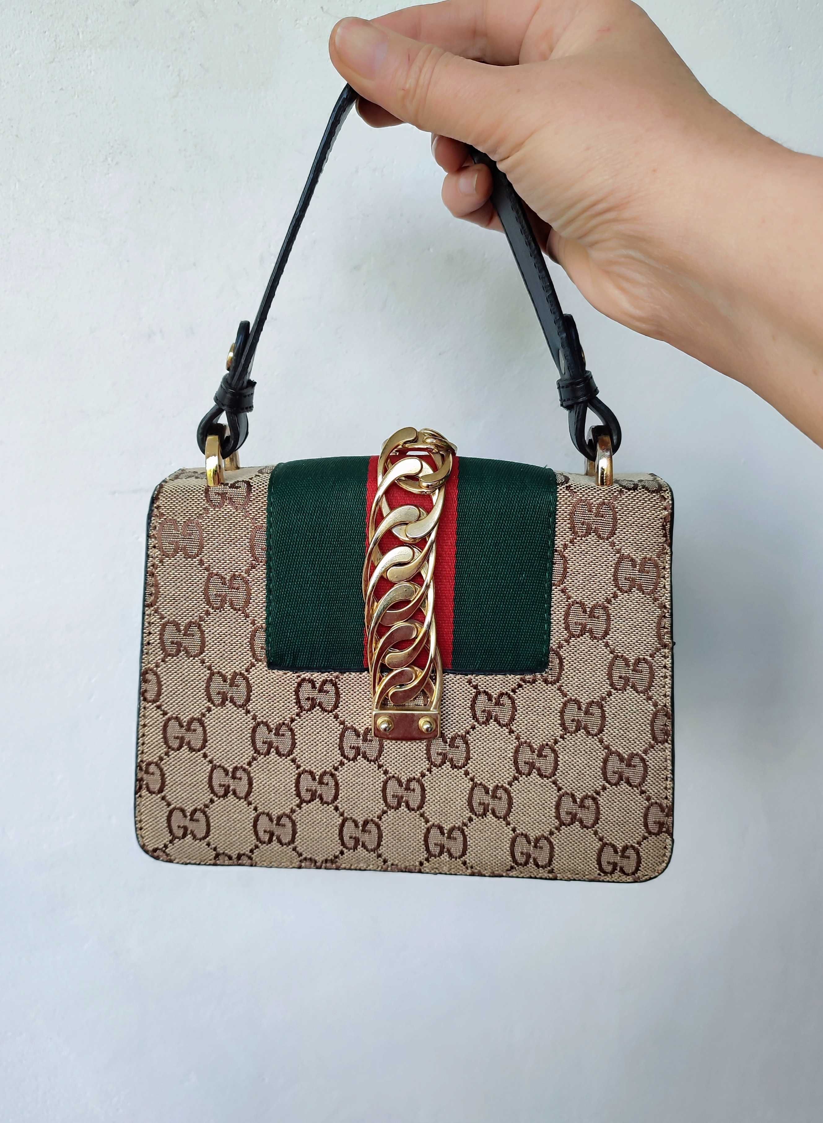Маленька жіноча сумка сумочка клатч Gucci.