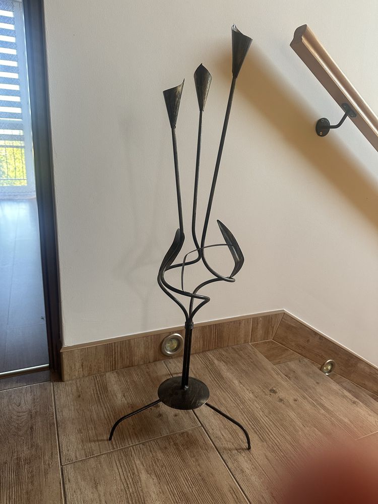 Swiecznik  metalowy