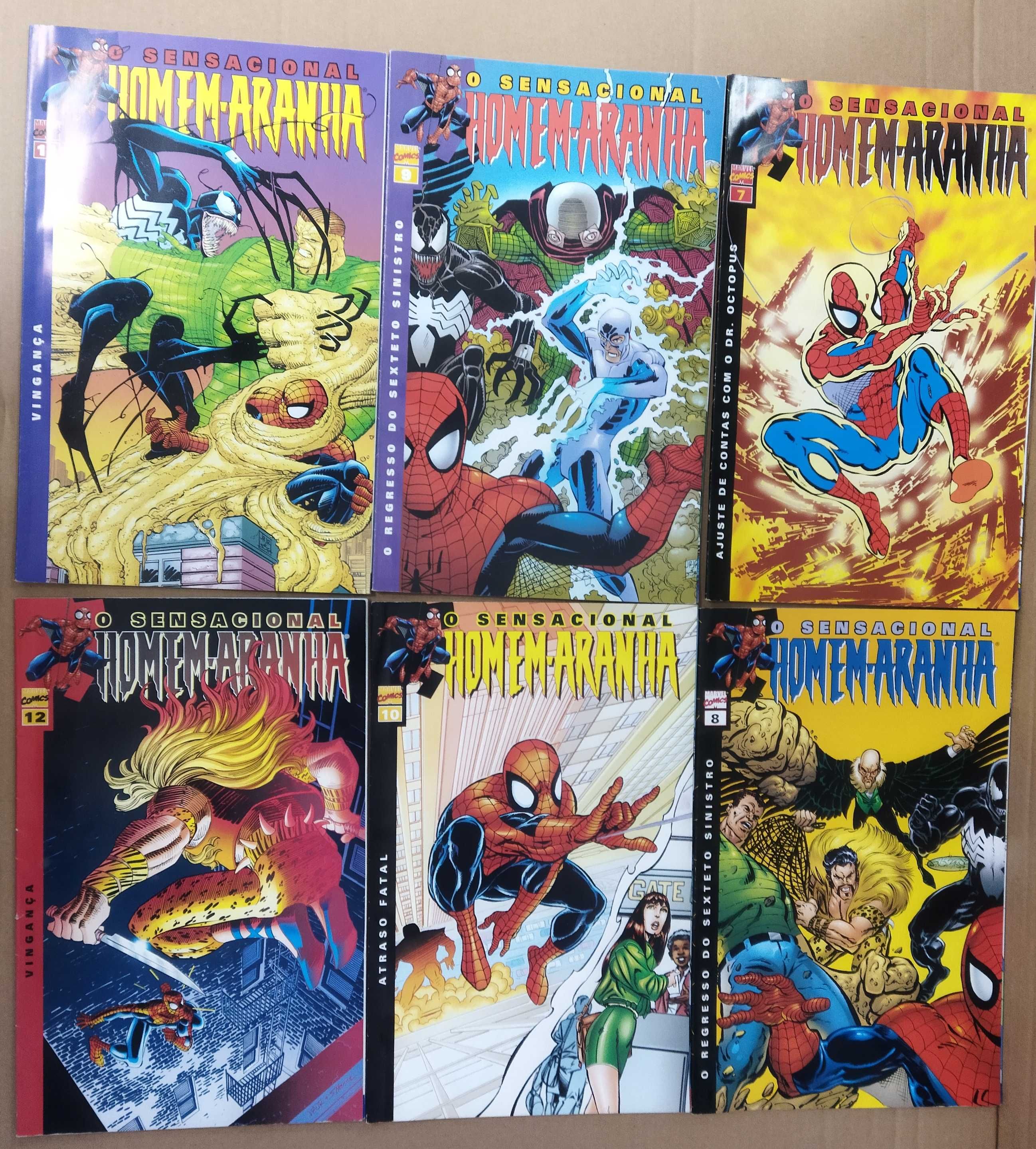 O Sensacional Homem-Aranha. Coleção completa de 20 Volumes