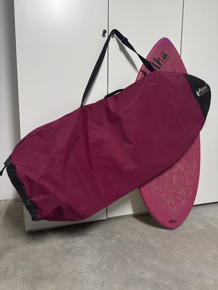 Prancha skimming Folha rosa