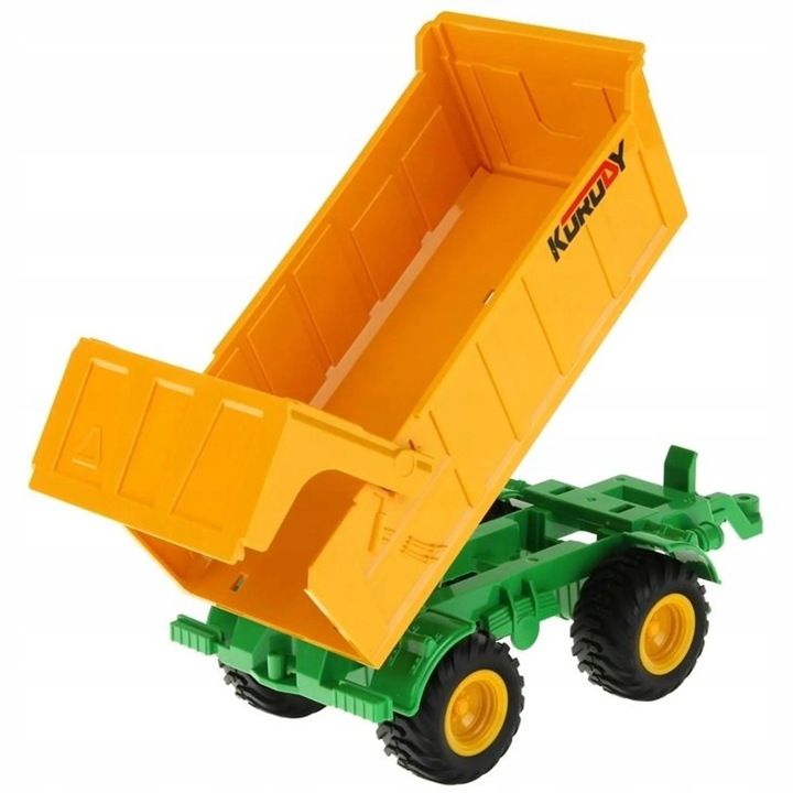Duży Traktor Zdalnie Sterowany Ciągnik Z Przyczepą Rc Pilot