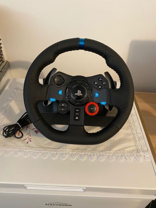 Comando Logitech G29 + caixa de velocidades