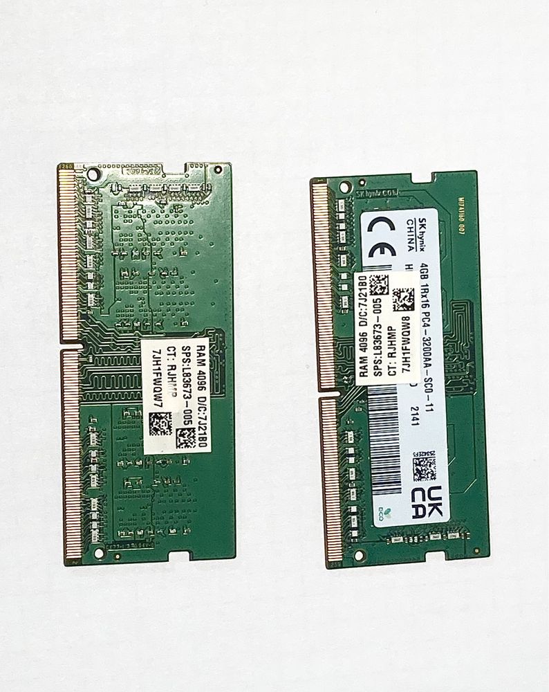 Pamięć RAM 8Gb, 2 x 4Gb, Hynix PC4 3200AA