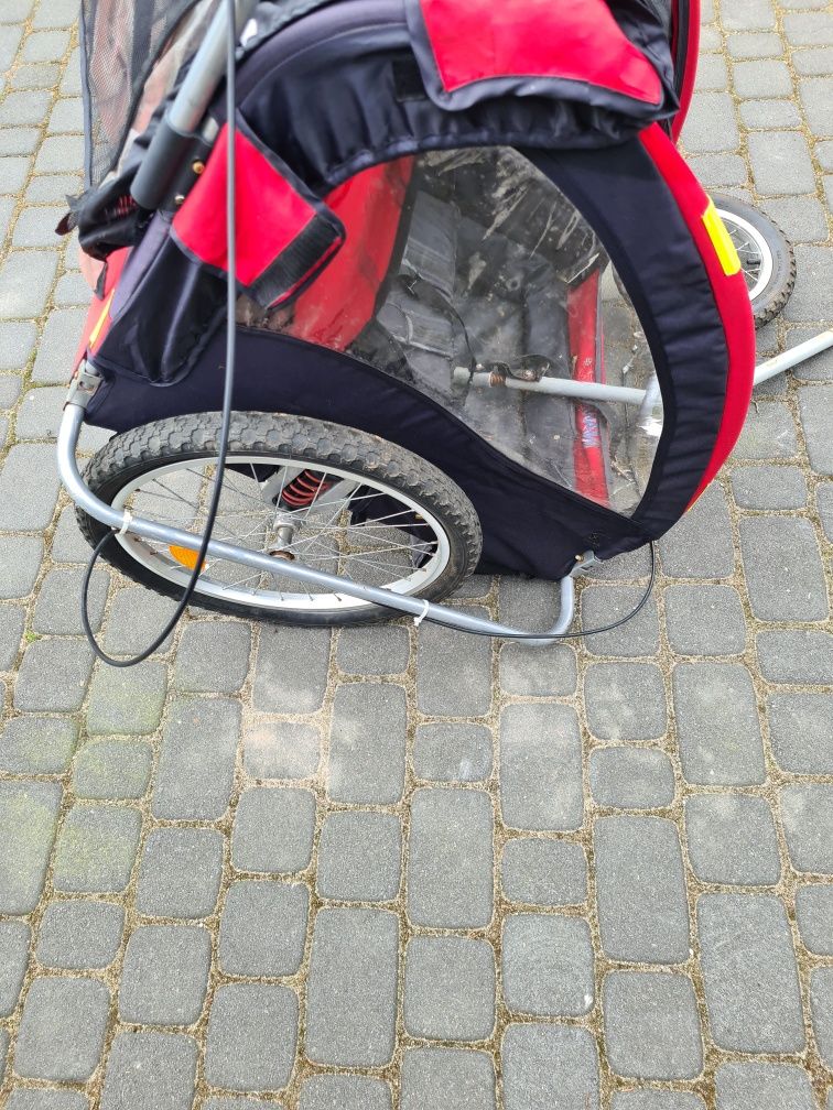 Przyczepka rowerowa do transportu dzieci. Jogger ( wózek)