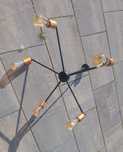 lampa wisząca STICKS black-copper V B Nowodvorski