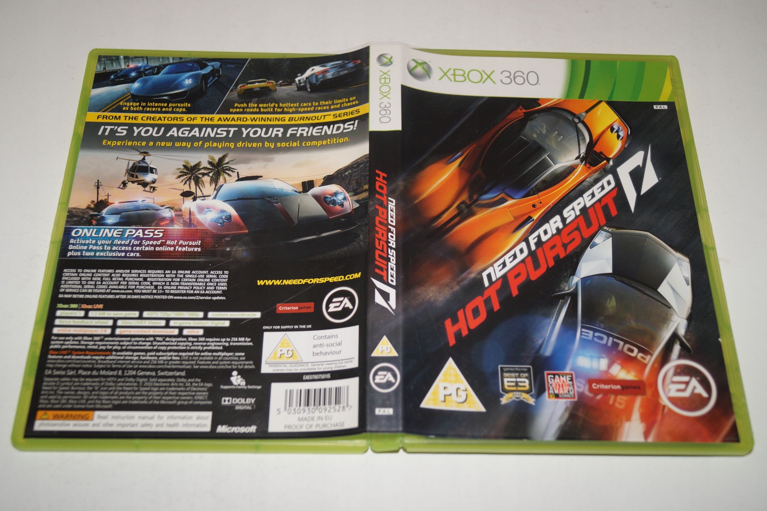 Need For Speed: Hot Pursuit Microsoft Xbox 360