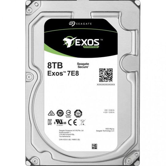 Жесткий диск Seagate Exos 7E8 SATA III 8Tb (ST8000NM000A)