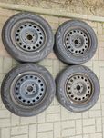 4 x Felga stalowa 14'' Renault Thalia,Clio + Opony letnie 175/55/R14