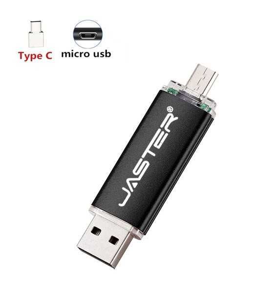 Pen/ Flash Drive OTG USB 2.0/ Micro-USB/ Type-C 64GB