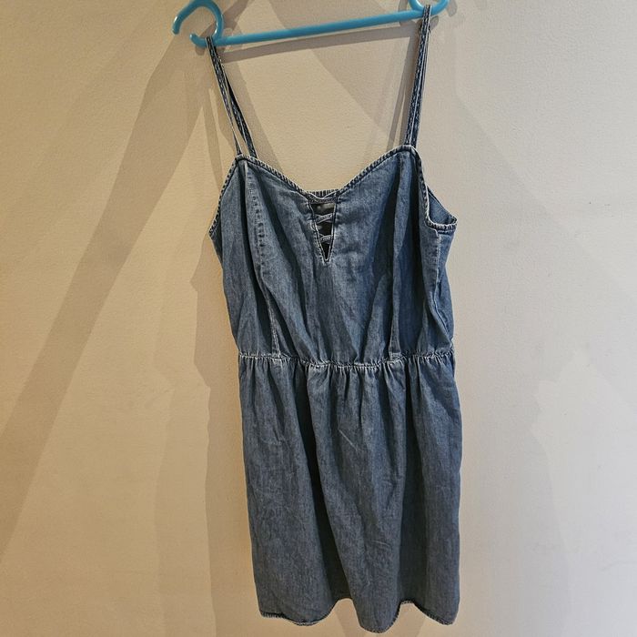 Bawełniana letnia sukienka damska only przed kolano,s m jeans bawełna