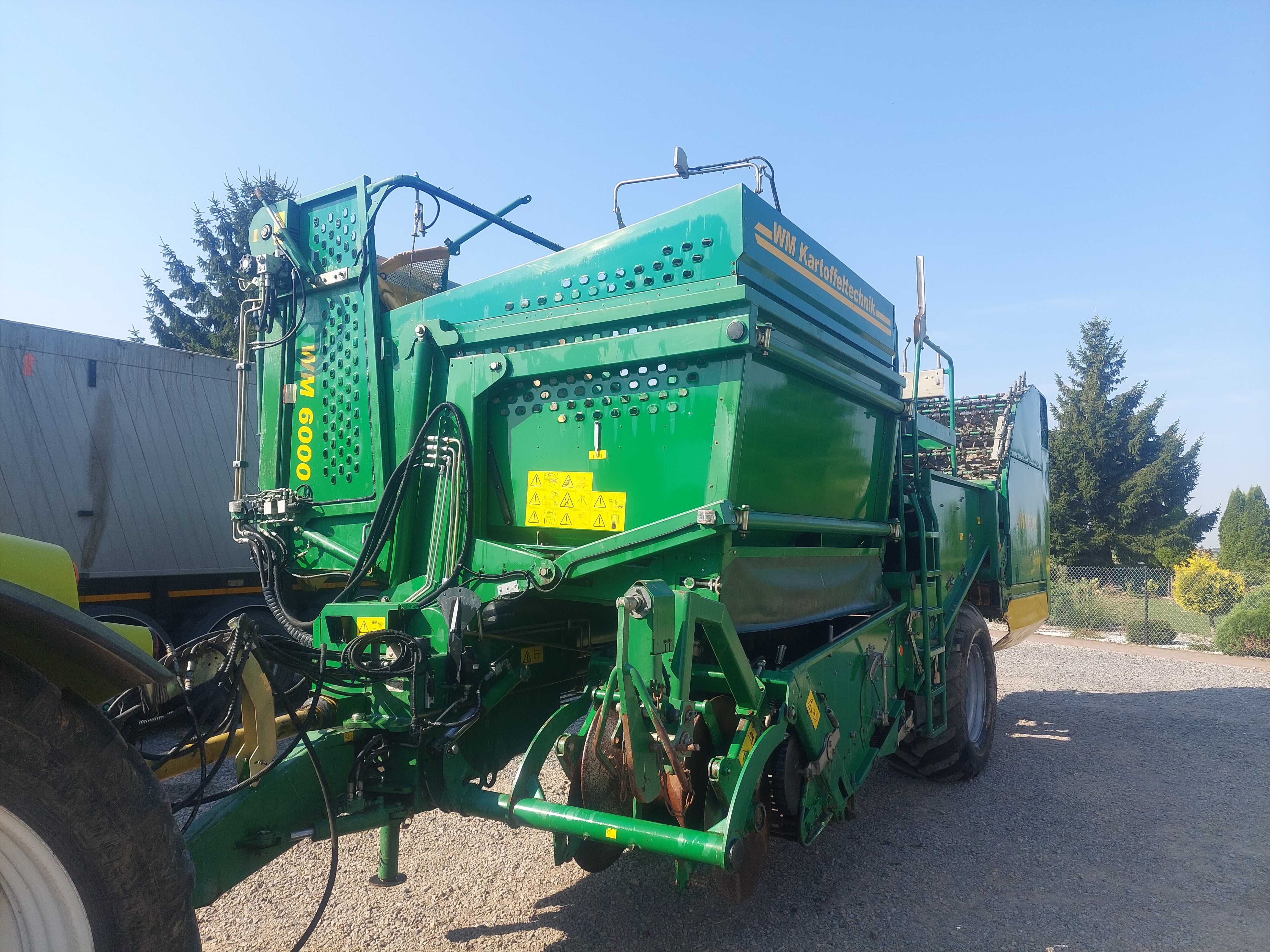 Kombajn ziemniaczany Wuhlmaus, ROPA WM6000,Grimme85-55,Jak nowy!! IGŁA