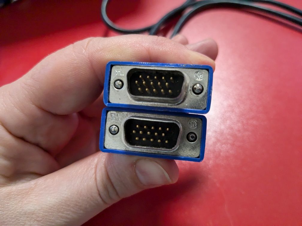Кабель VGA, male to male