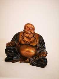 Figurka siedzącego buddy z arbuzem