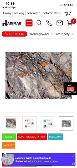 Fototapeta 3D górski bastion