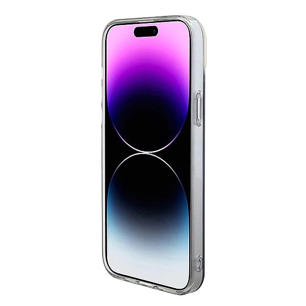 Etui Guess IML Iridescent MagSafe na iPhone 15 Plus / 14 Plus 6.7" - m