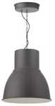 Lampa wisząca HEKTAR ciemnoszara 47 cm (odb. osobisty)