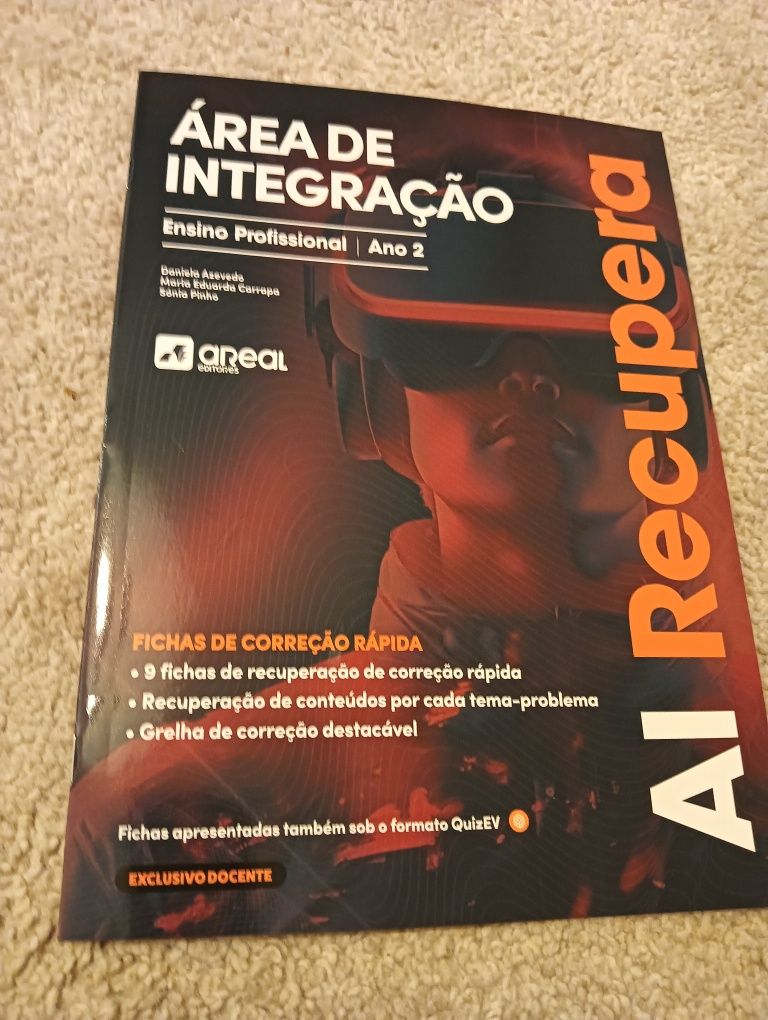ÁREA DE INTEGRAÇÃO Ano 2 Areal  Dossier do professor completo Novo!!
