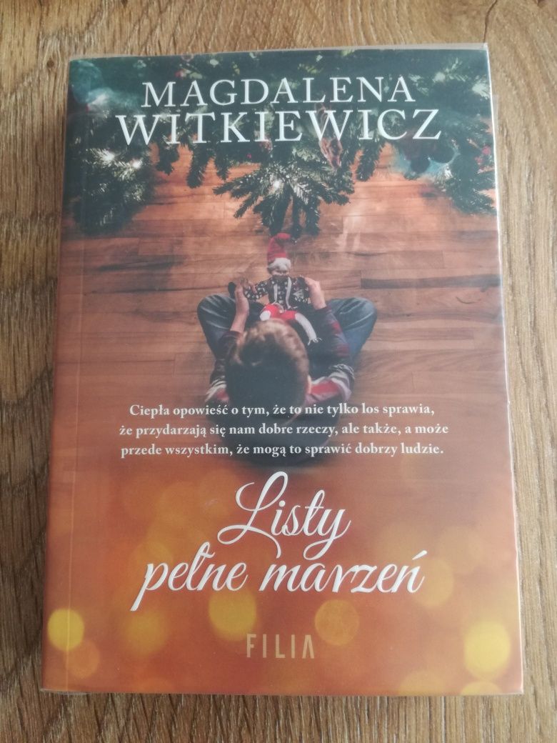 Listy pełne marzeń Magdalena Witkiewicz książka