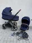 Cybex Priam 2.0 2w1 Granat / Chrome Brown