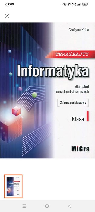 Podręcznik do informatyki