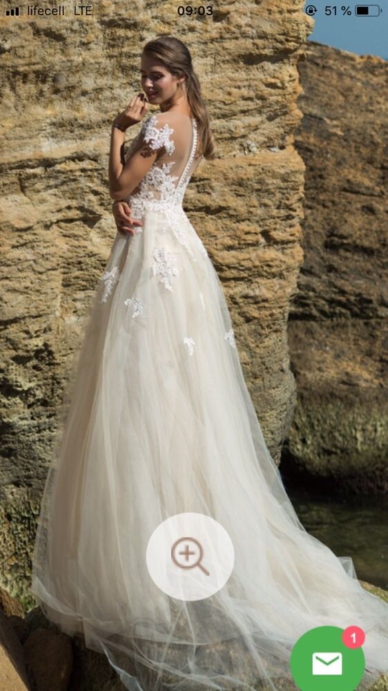 Продам свадебное платье Valentina Gladun