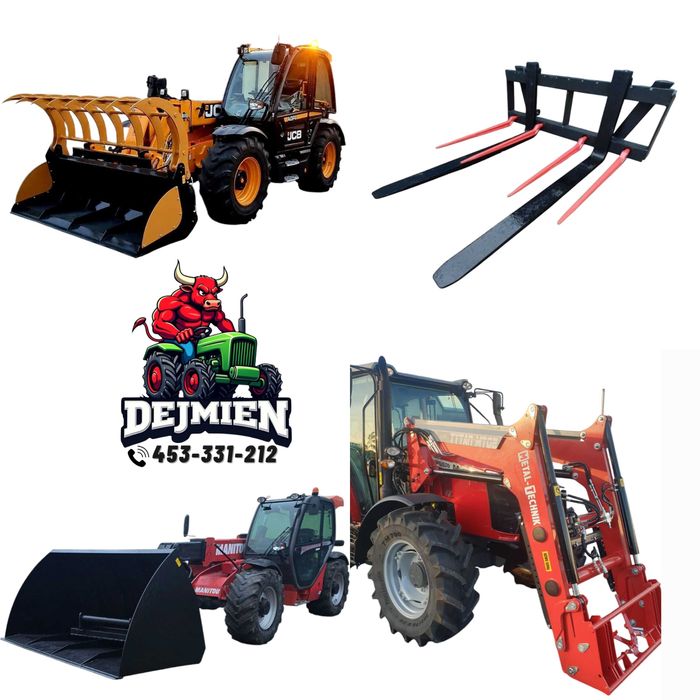 Paleciak***Widły do Palet***Karetka!!Ładowarka/Trakor!!!PRODUCENT!