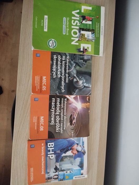 Książki do szkoły branżowej